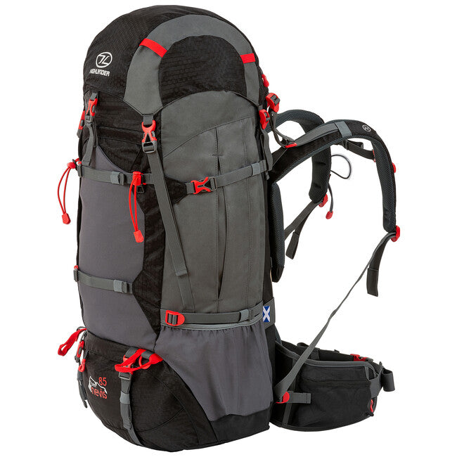 Highlander Ben Nevis раница 85 L, черна