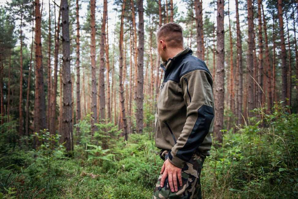 Helikon-Tex Classic Army флисов укрепен черно яке