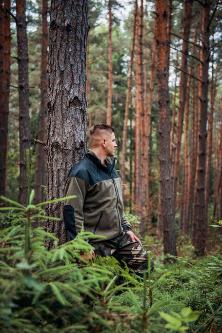 Helikon-Tex Classic Army флисов укрепен черно яке