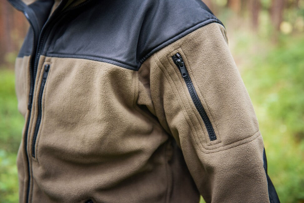 Helikon-Tex Classic Army флисов укрепен черно яке