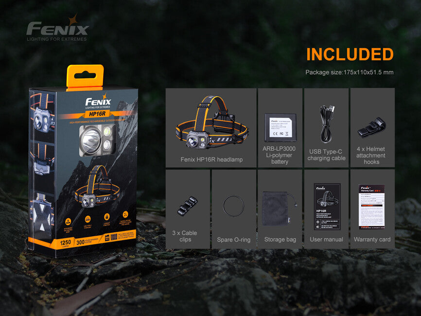 Fenix HP16R мощен фенер за глава