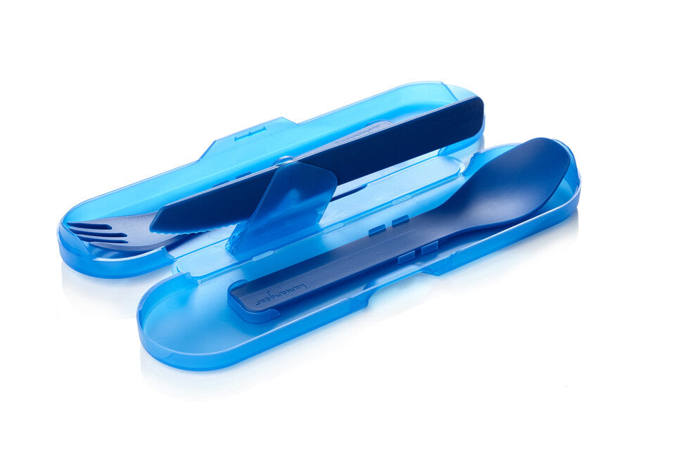 Humangear GoBites TRIO прибори, сини