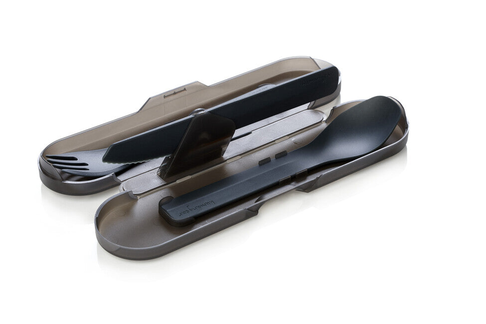 Humangear GoBites TRIO прибори, сиви