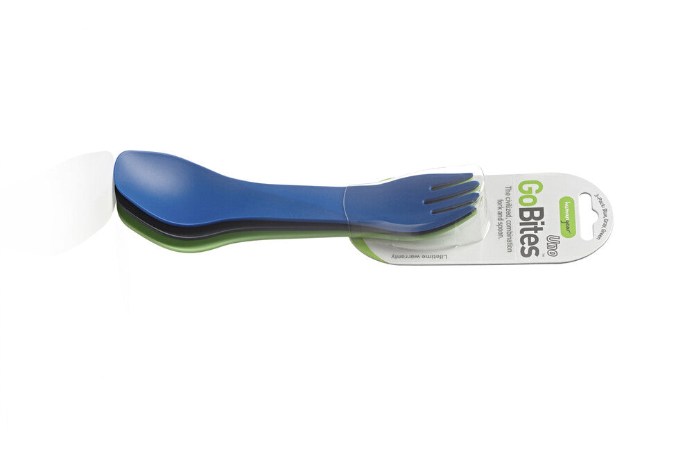 Humangear GoBites UNO прибори 3 бр., сини, сиви, зелени