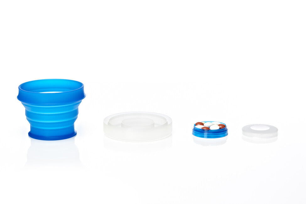 Humangear Go Cup сгъваемо пътни чаша хигиенични пакуем ' синя цвят GoCup, синя, 237 ml