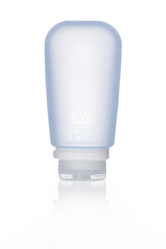 Humangear GoToob+ Σιλικόνη Φιάλη Ταξιδίου 177 ml, Μπλε