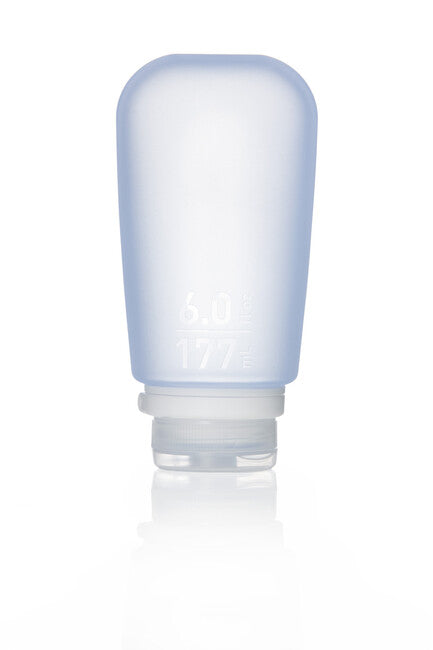 Humangear GoToob+ силиконова пътна бутилка/съд 177 ml, синя
