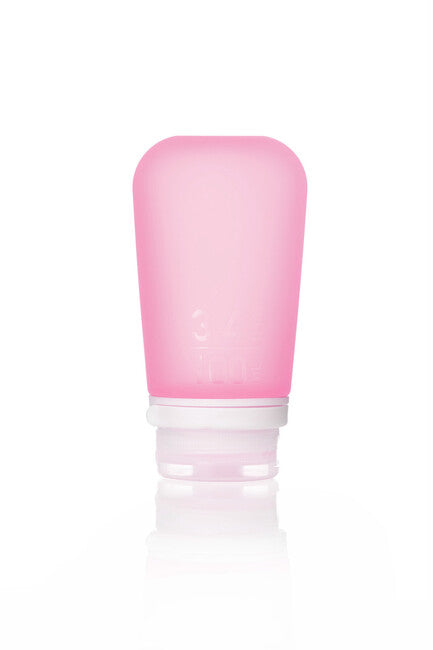 Humangear GoToob+ силиконов съд за течности 100 ml цвят, розова