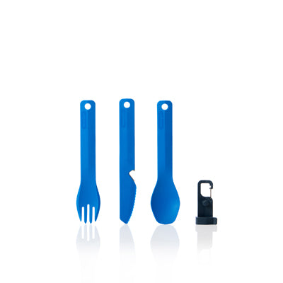 Humangear GoBites BIO прибори K/F/S, синьо