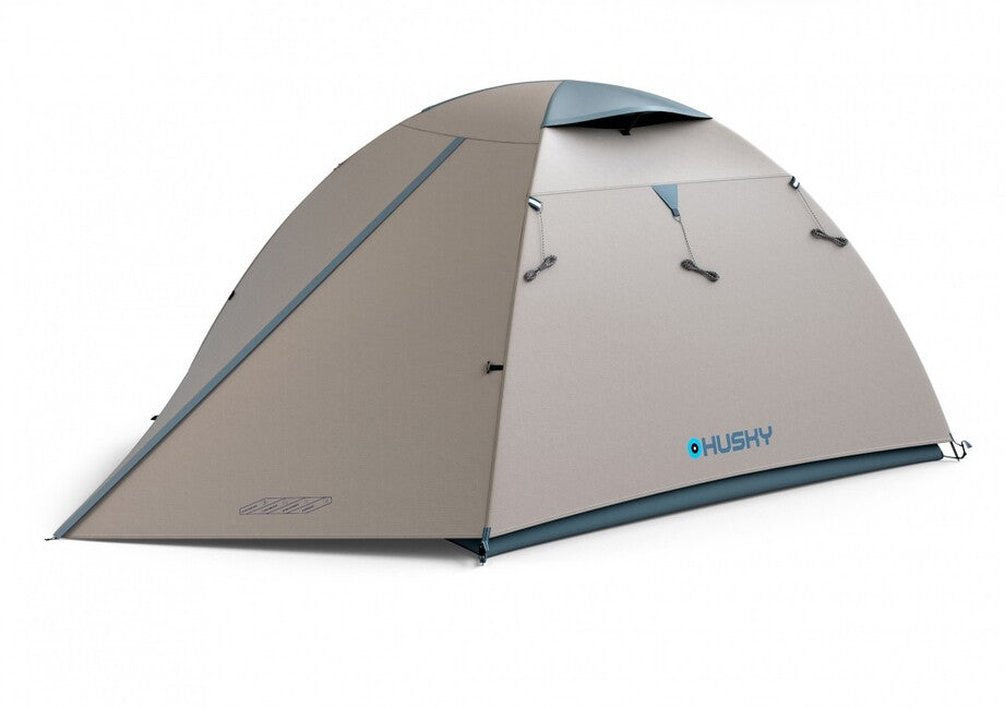 Husky Bird 3 Classic trekový stan pre 3 osoby, light grey