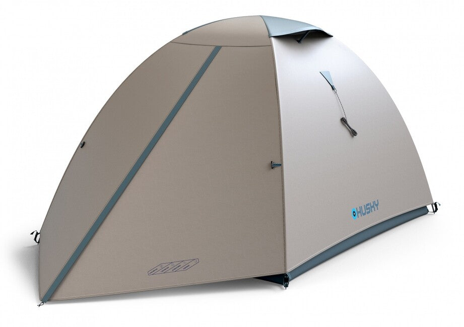 Husky Bizam 2 Classic trekový stan pre 2 osoby, light grey
