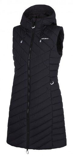 HUSKY Napi ženski hardshell telovnik, črna