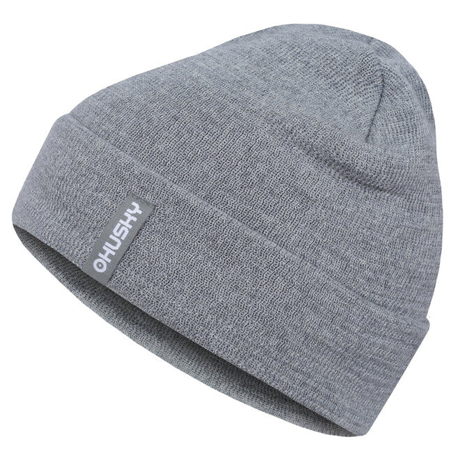 HUSKY Merhat 4 мерино шапка дамска, сив меланж