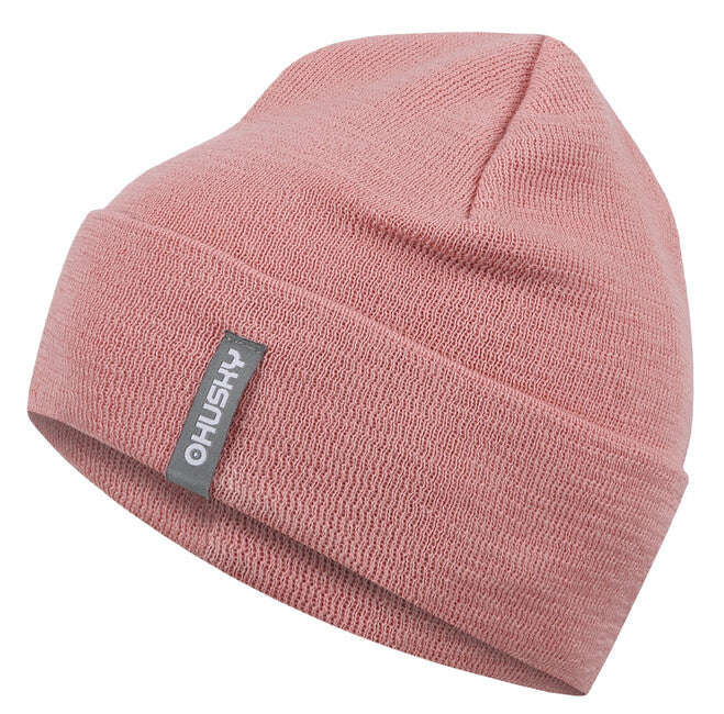 HUSKY Merhat 4 мерино шапка дамска, светла оранжева