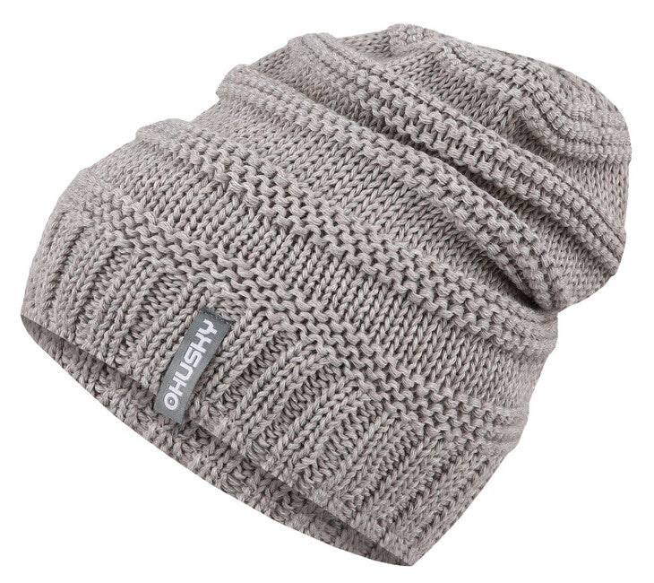 HUSKY Merhat 5 мерино шапка дамска, бежова