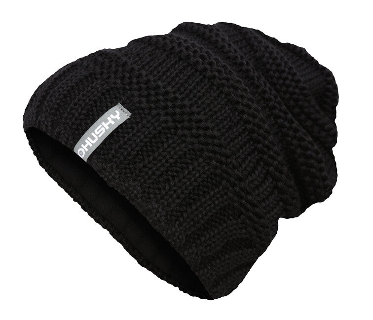 HUSKY Merhat 5 мериново шапка дамска, черна