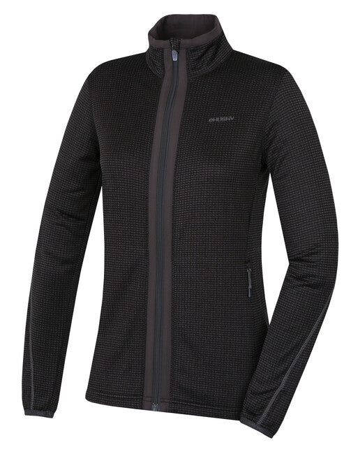 HUSKY Artic Zip women's zip sweatshirt, black