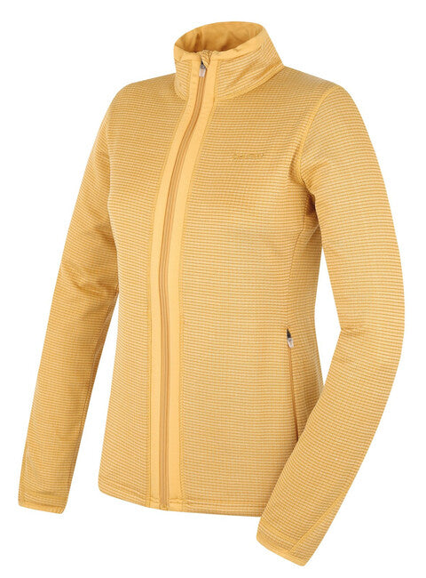 HUSKY Artic Zip дамски суитшърт с цип, жълто