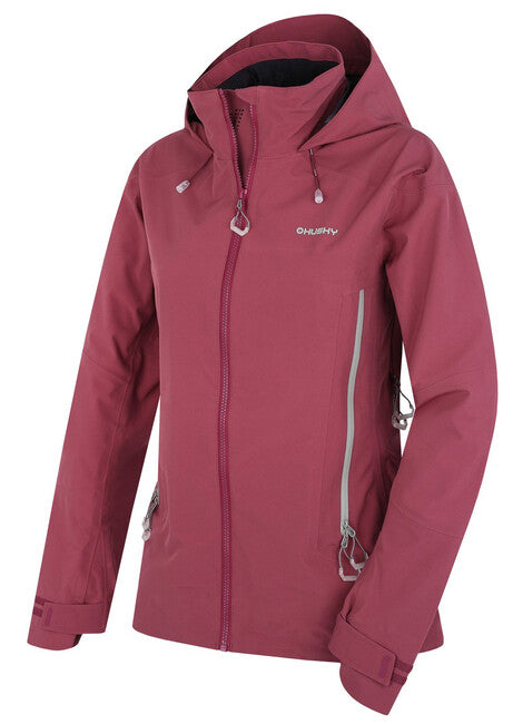 HUSKY Nakron дамско outdoor яке, тъмно бордо