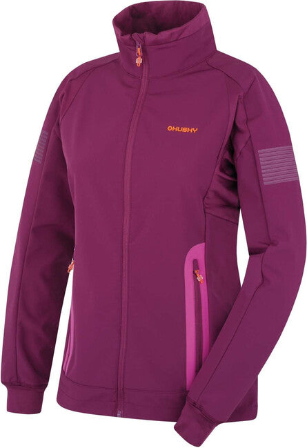 HUSKY Scooby women's softshell jacket, burgundy