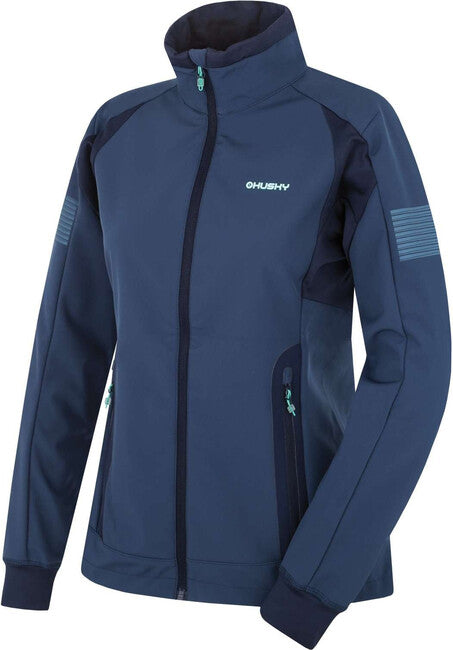 HUSKY Scooby women's softshell jacket, dark blue