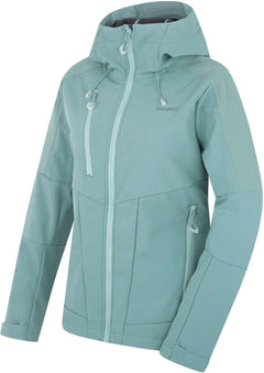 HUSKY Sevan дамско softshell яке, сиво зелено