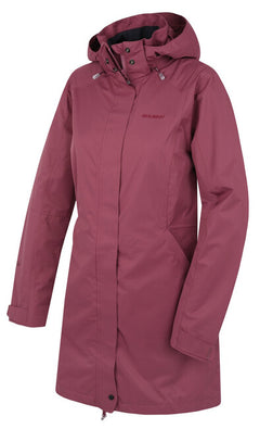 HUSKY Nut women's hardshell coat, dark wine