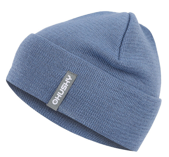HUSKY Merhat 6 kids' merino beanie, blue