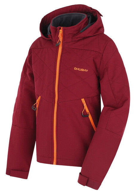 HUSKY Salex K софтшел яке детско, бордо