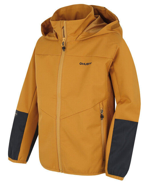 HUSKY Sonny K παιδικό μπουφάν softshell, μουσταρδί