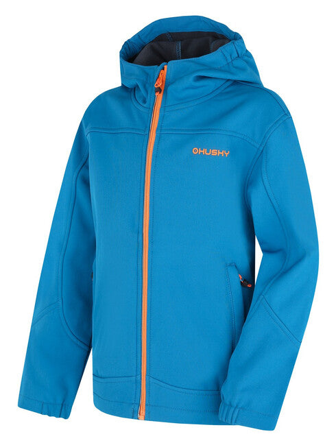HUSKY Simbo K kids' softshell jacket, blue
