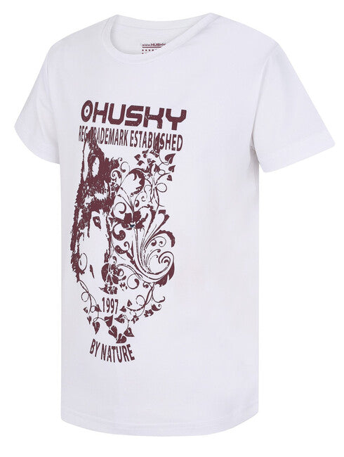 HUSKY Tash K функционална тениска детска, бяла