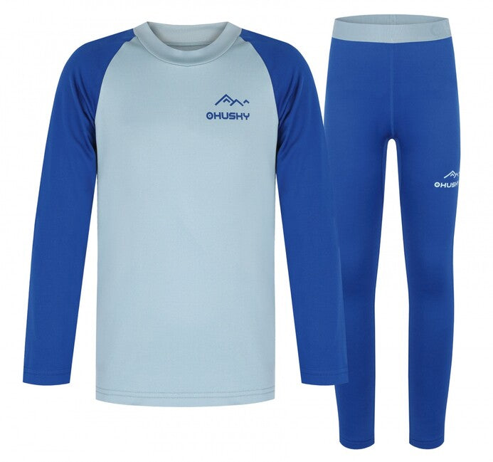 HUSKY Active Winter Tombo παιδικό θερμικό εσώρουχο, faded mint/blue
