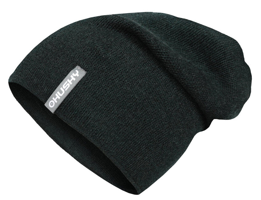 HUSKY Merhat 2 мъжка merino шапка, khaki меланж
