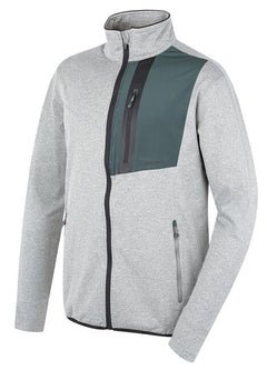 HUSKY Ane мъжки суитшърт с цип, grey green