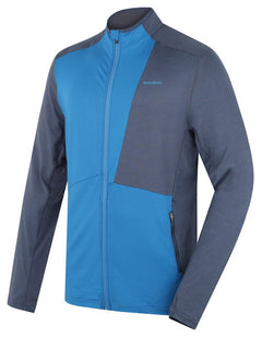 HUSKY Tarp ανδρικό φούτερ με φερμουάρ, dk. blue/blue, M