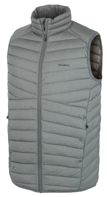 HUSKY Dresles хартиена елек мъжки, тъмносив зелен