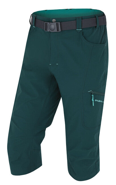 HUSKY Klery 3/4 панталон мъжки, тъмнозелен