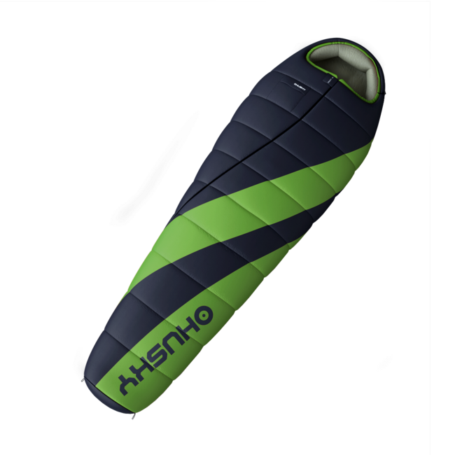 HUSKY Premium Espace спален чувал -6°C, зелен