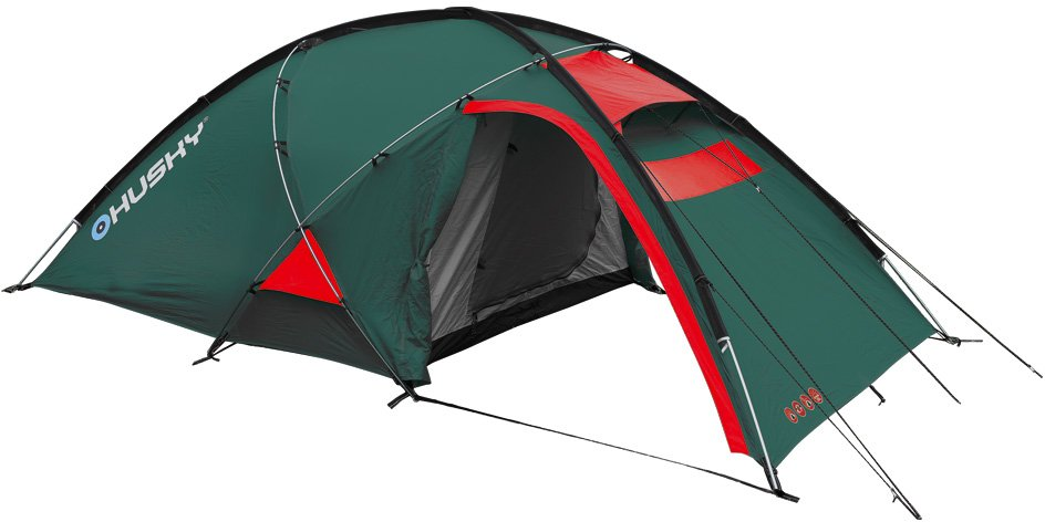 HUSKY Extreme Felen 2-3 палатка, зелена