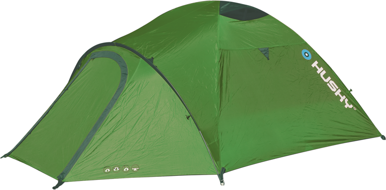 HUSKY палатка Extreme Lite Baron 4, зелена