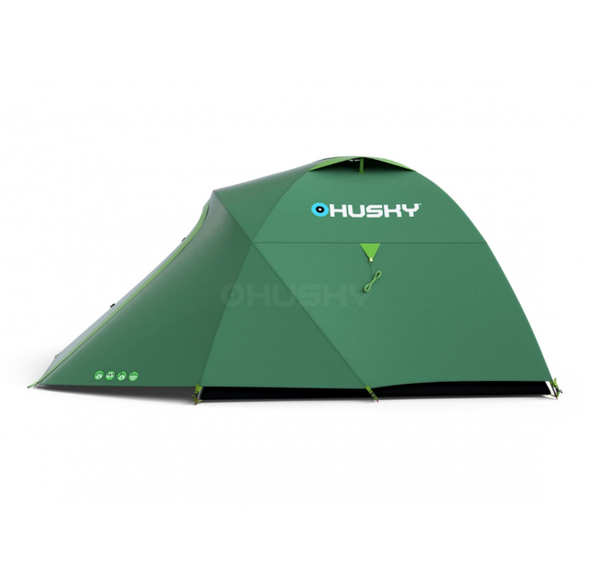 HUSKY Bonelli 3 палатка аутдор, светлозелена