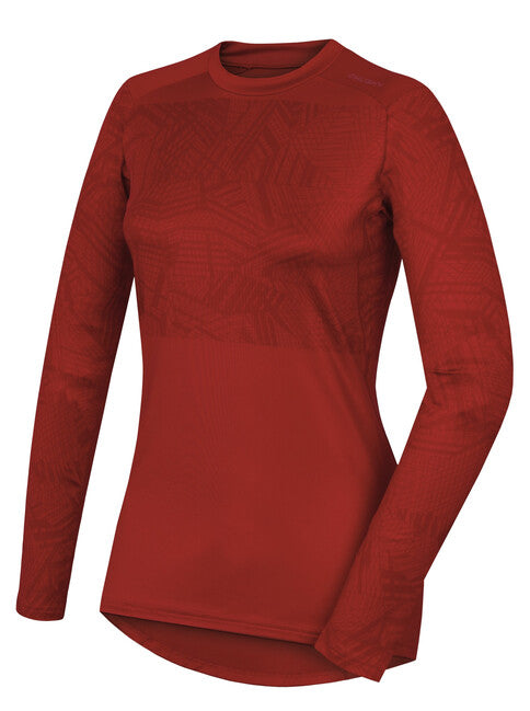 HUSKY Active Winter Termoprádlo women's long-sleeve t-shirt, red