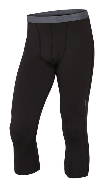 HUSKY Active Winter Termoprádlo 3/4 мъжки панталон, черно