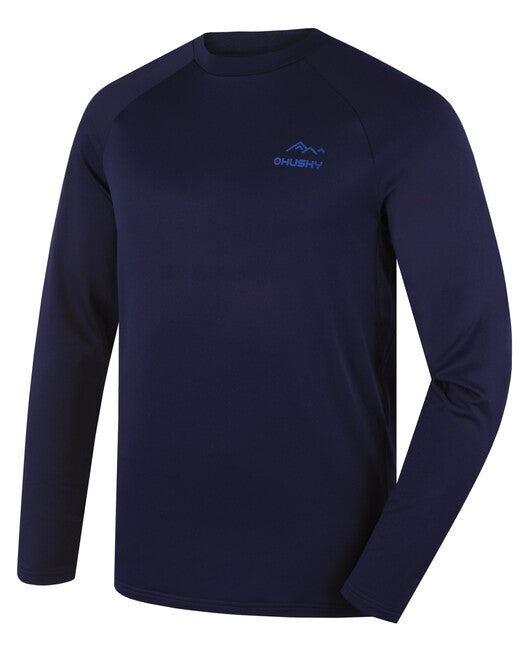 HUSKY Active Winter DL Short Sleeve Thermal Shirt, Navy Blue