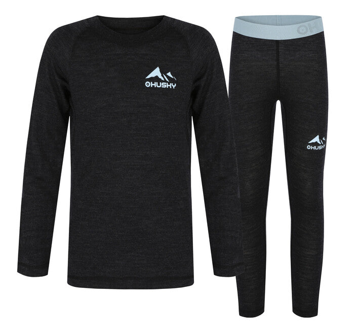 HUSKY Merbo термо бельо Merino Set, черно