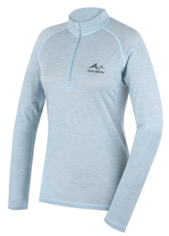 HUSKY Merino Μπλουζάκι DL Merow θερμικό εσώρουχο Zips, faded mint, L