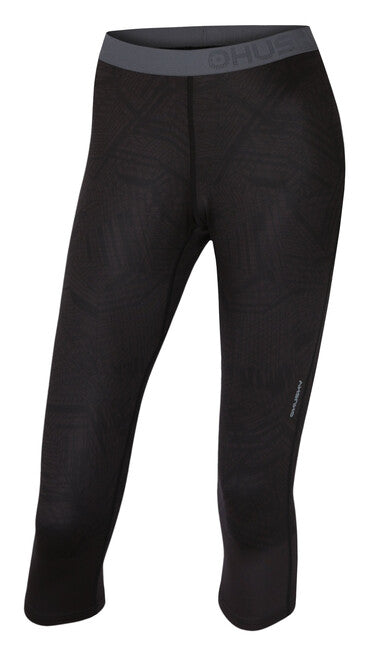 HUSKY Winter Active термобельо 3/4 панталон дамски, черна