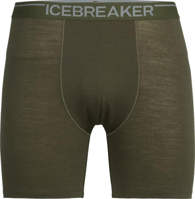 Icebreaker Anatomica мъжки дълги боксерки, зелена