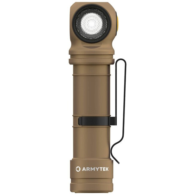 ArmyTek Wizard C2 Pro Max LED ръчен фенер с магнитен държач и захранване от акумулатор 4000 lm, песък